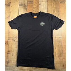 Harley Davidson Pacific Hawaii Eagle Graphic Black T-Shirt Men's S NWT